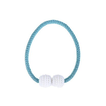 2 pcs Curtain Buckle Magnetic Clip Bead Curtain Tie back Hanging Ball Curtain (random color)