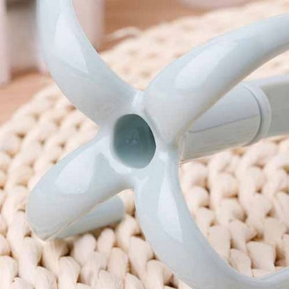 4 in 1 Rotatable Hooks, Wardrobe Bag Rack Organizer Holder for Closet Scarf Belt Shoes Hanging Storage Hooks(random color)