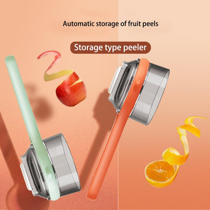 Multi-Functional Vegetable & Fruit Peeler with Storage Box