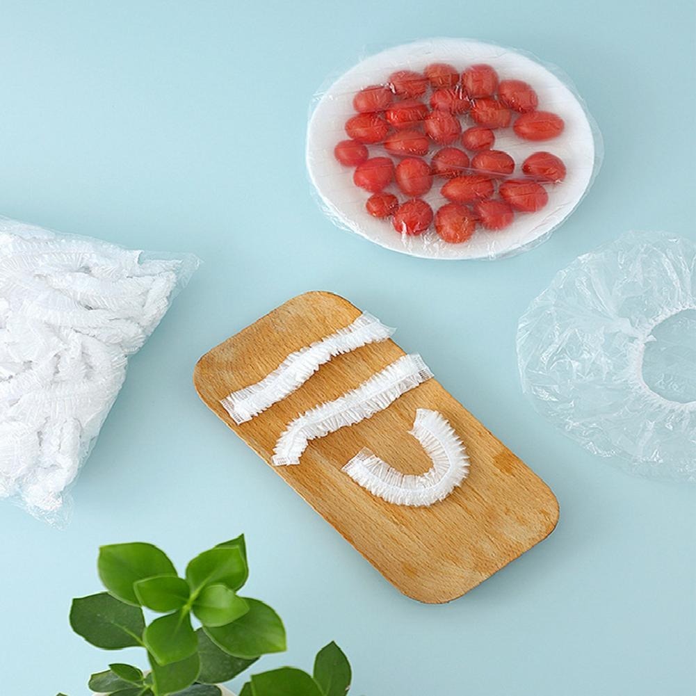 100PCs Stretchable Plastic Food Covers – Disposable Transparent Wrap for Bowls, Plates, Fruits, Vegetables – Anti-Dust, Food-Grade Cling Film.
Keep your food fresh and your kitchen clean with these 100pcs