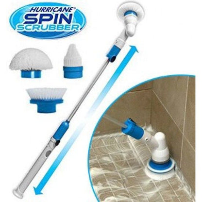 Electric spin scrubber brush, rechargeable