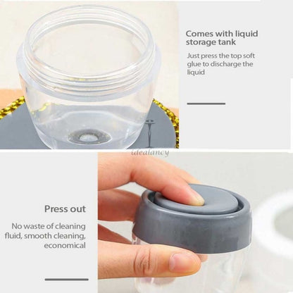 Smart Kitchen Soap Dispensing Palm Brush is a versatile and efficient tool desig