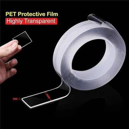 Double sided strong self adhesive nano tape