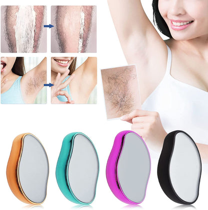 💎 Magic Crystal Hair Eraser – Painless Hair Remover for Silky Smooth Skin (Reusable & Easy to Clean)