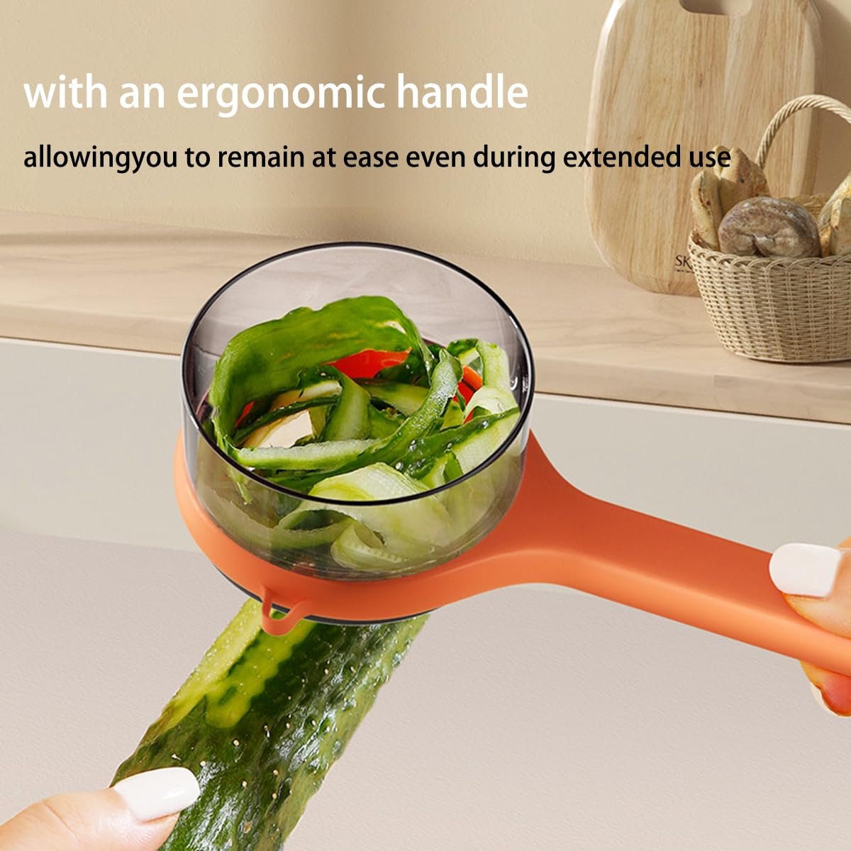 Multi-Functional Vegetable & Fruit Peeler with Storage Box