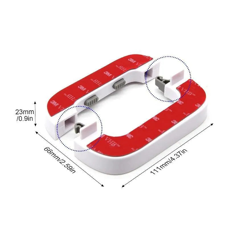 Child Safety fridge Locks Self Adhesive Cabinet Locks and Refrigerator Fridge Freezer Door Lock for Multi-Usage