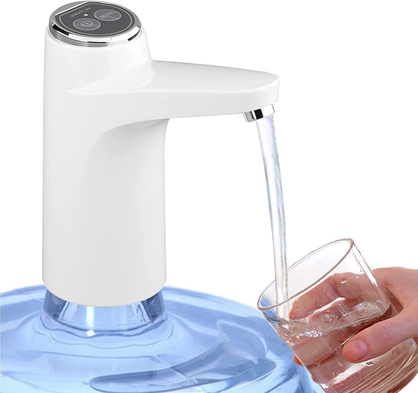 MD-03 Touch Intelligent Electric Water Pump – Rechargeable Automatic Dispenser For Bottled Water With One-Touch Operation