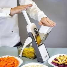 Mandoline Slicer | Safe Adjustable - Multi‑Purpose Kitchen Chopper Vegetable Cutter |