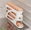 Rolling Egg Dispenser Rack – Auto-Roll 3-Tier Egg Storage Organizer